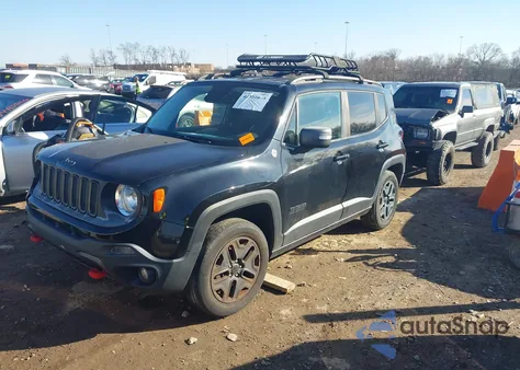 2017 Jeep Renegade Deserthawk 4X4 from USA, damaged, VIN ZACCJBCB0HPE90108